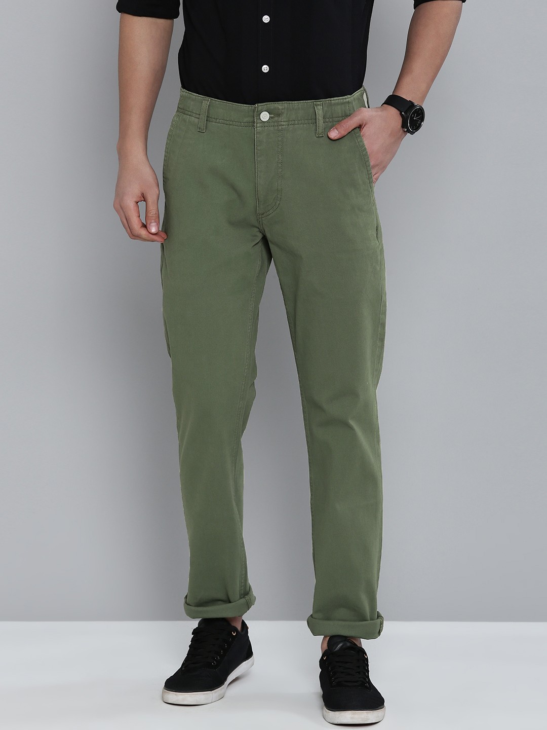 

Levis Men Slim Fit rousers, Olive
