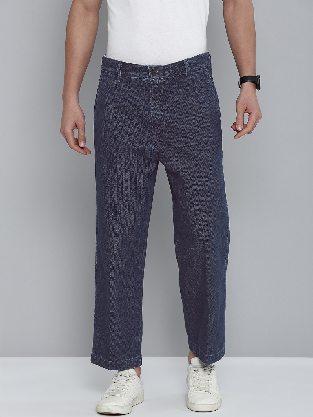 

Levis Men Straight Fit Chinos Trousers, Blue
