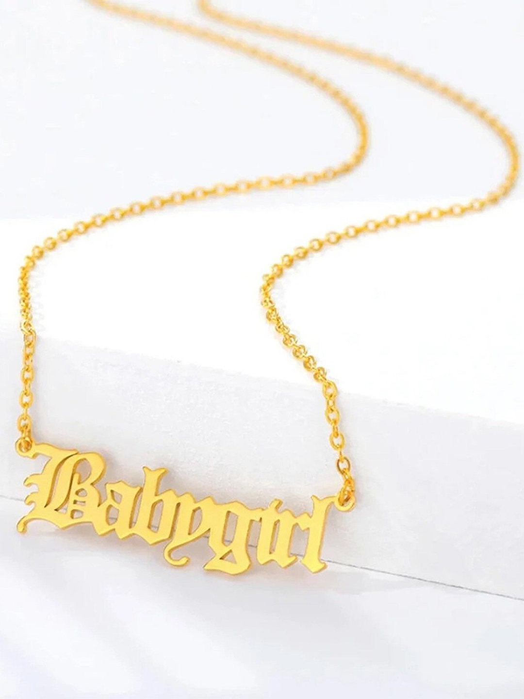 

Pinapes Set of 2 Gold-Plated Oxidized Necklace