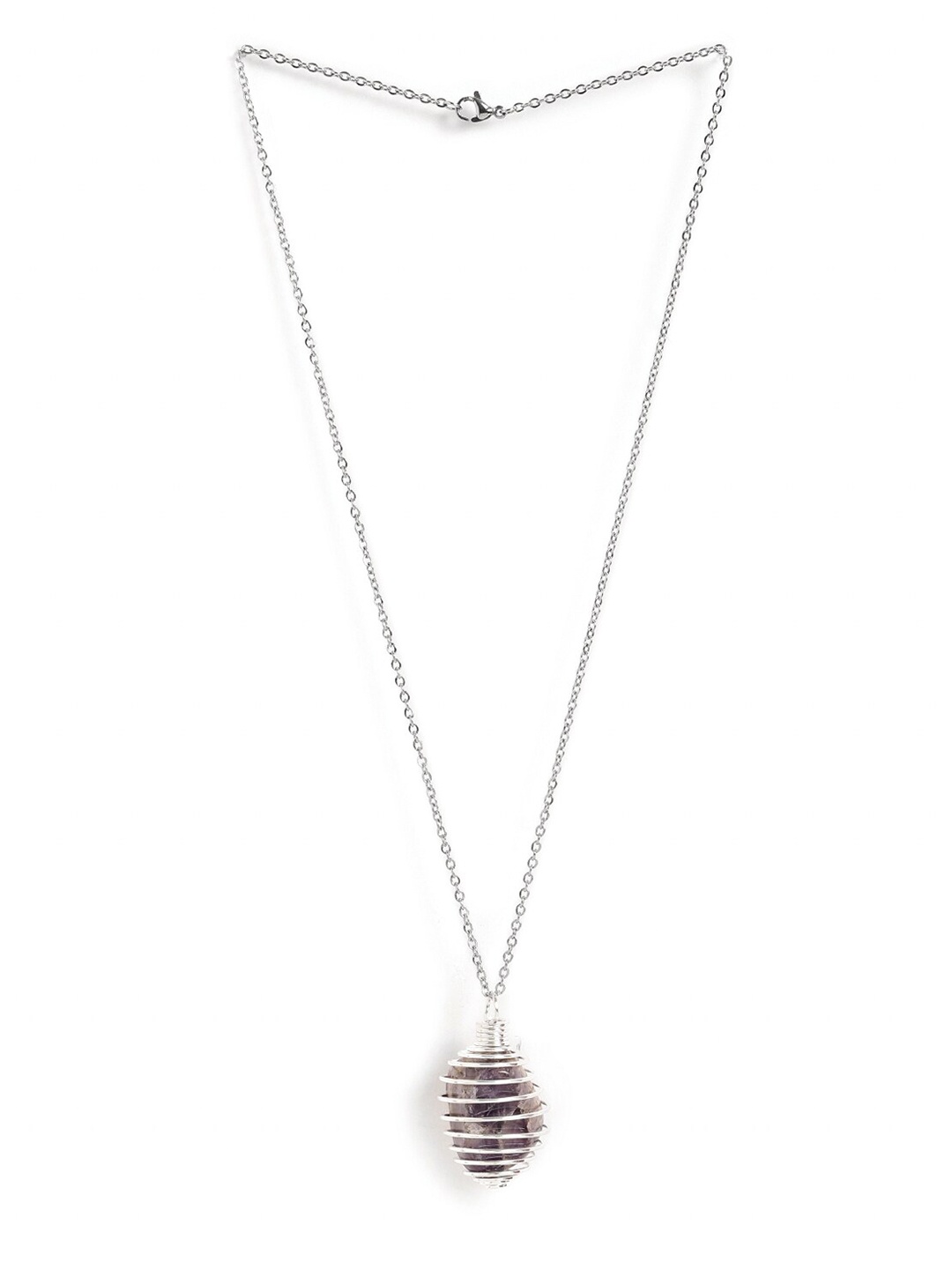 

EL REGALO Silver-Plated Contemporary Pendants With Chain