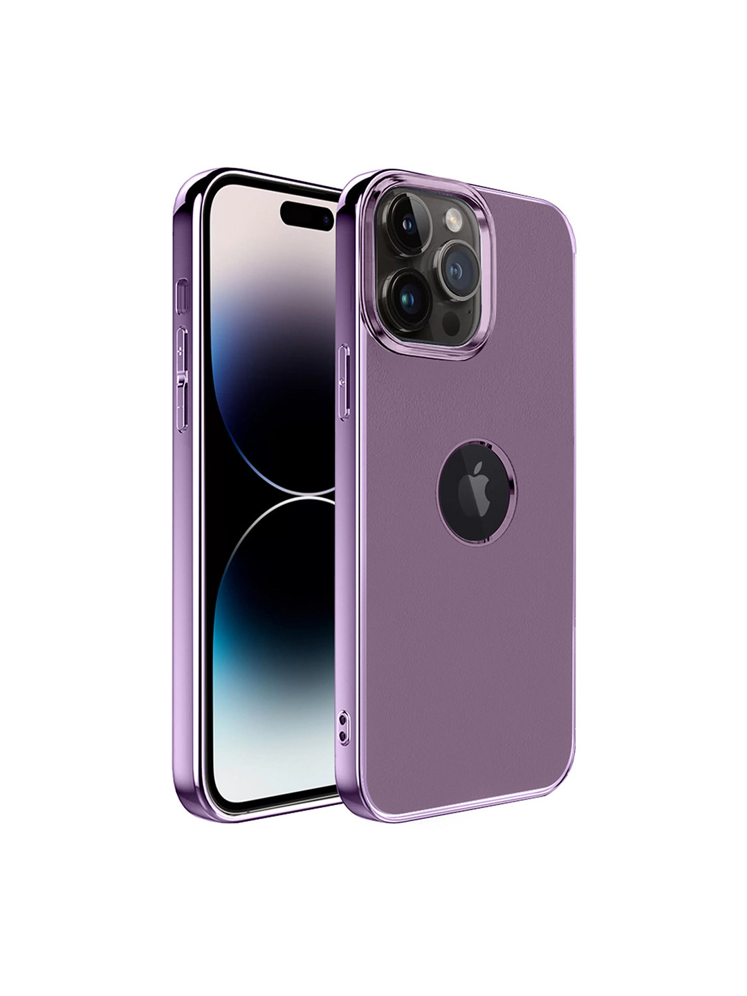 

Karwan iPhone 14 Pro Mobile Back Case, Purple