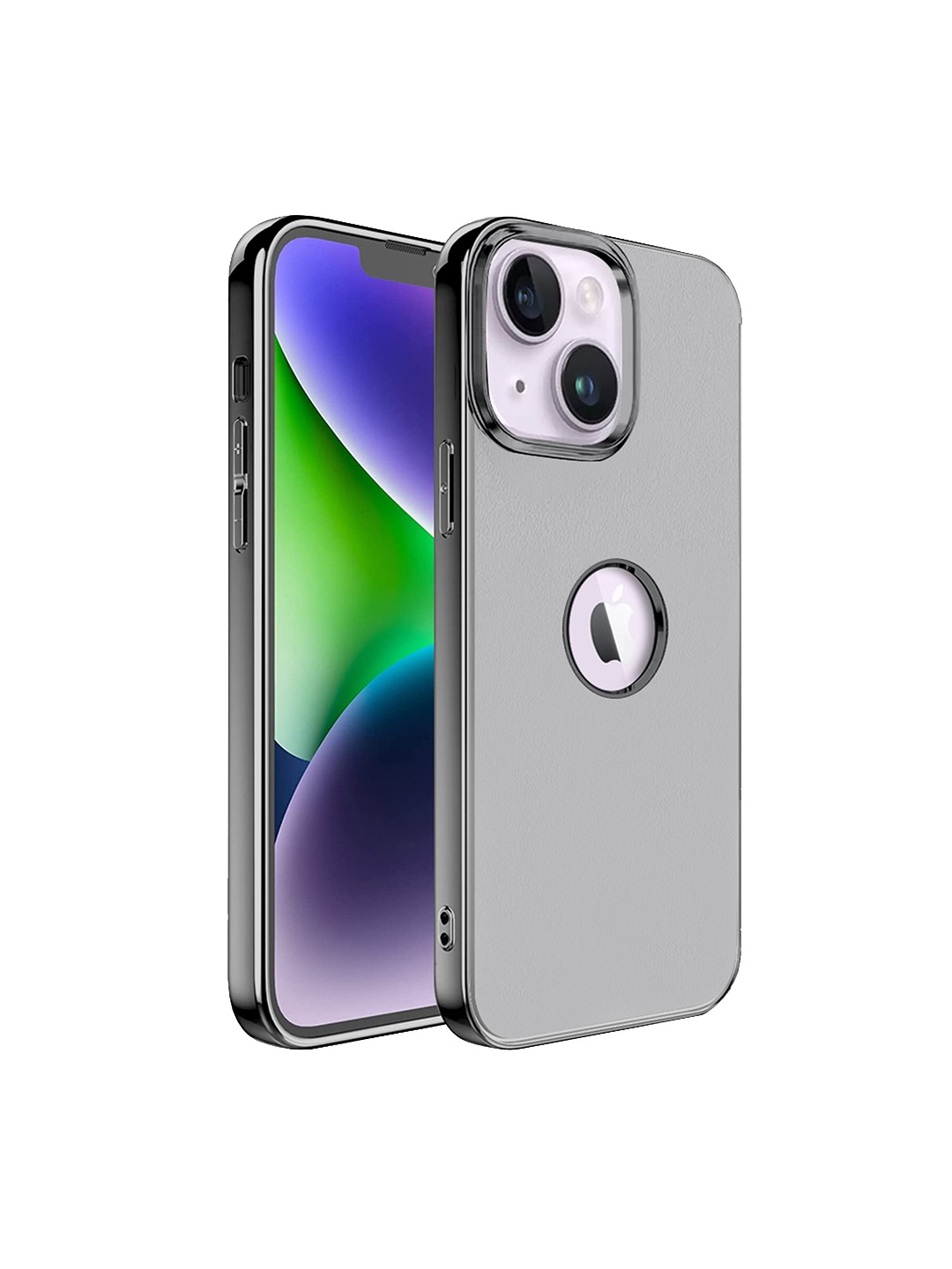

Karwan Grey Metal iPhone 14 Plus Back Cases