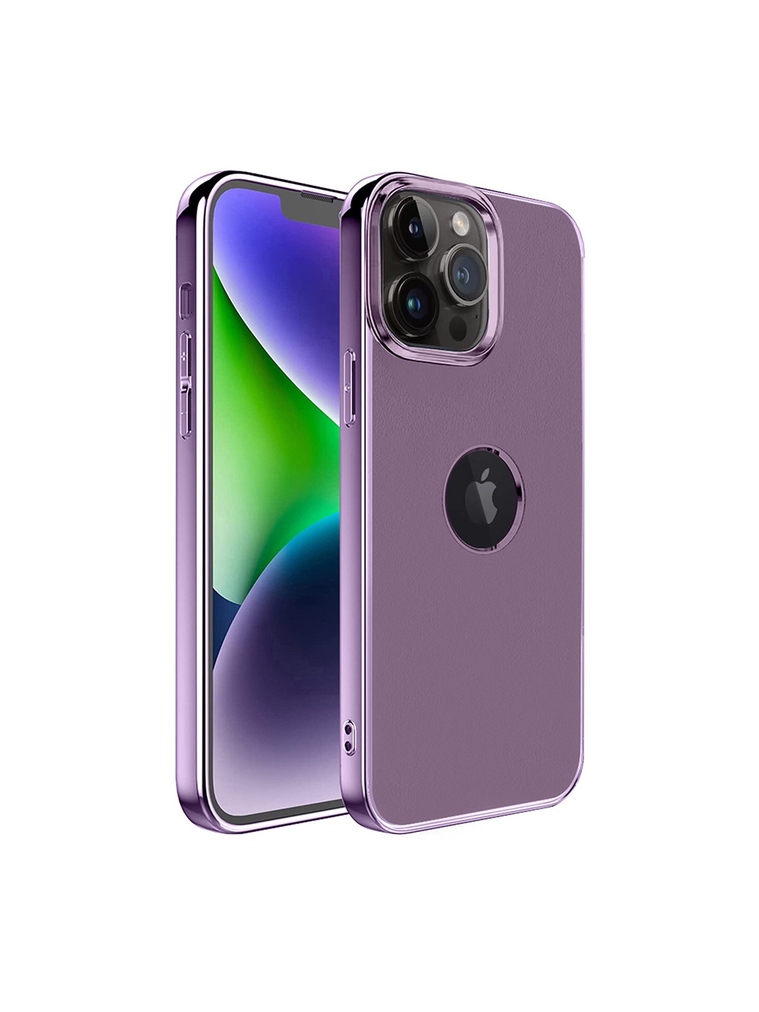 

Karwan Slim-Fit Ultra Thin & Lightweight iPhone 11 Pro Max Phone Back Cover With Metal Lens, Purple