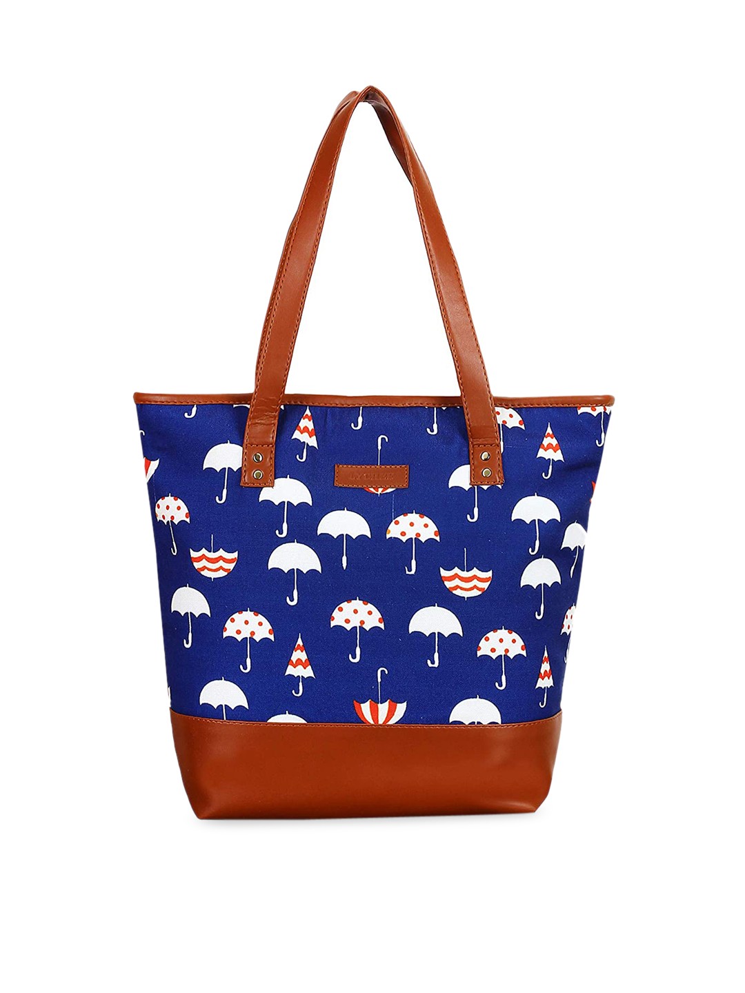 

Lychee bags Graphic Printed Shopper Tote Bag, Blue