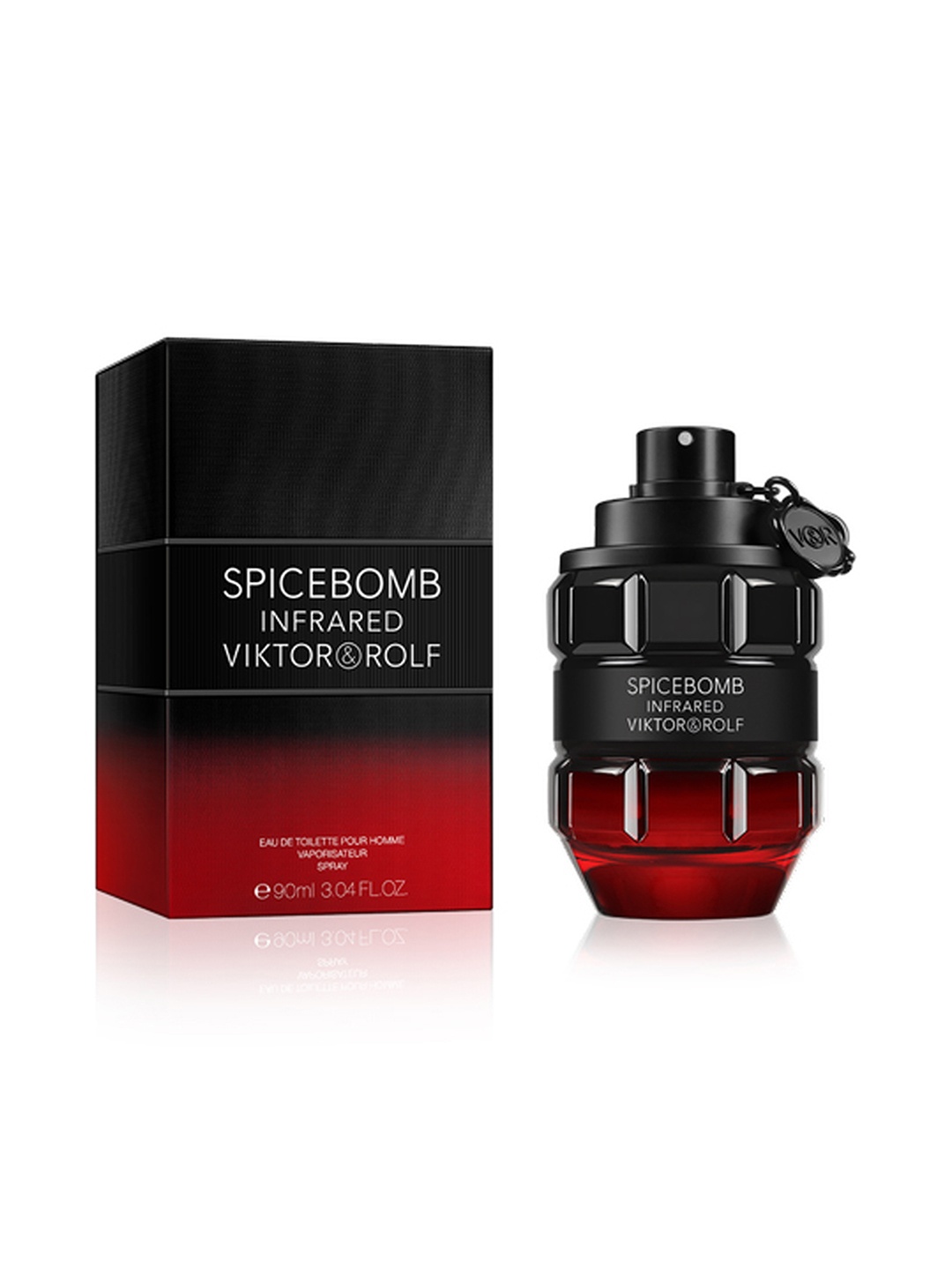 

VIKTOR&ROLF Men SpiceBomb Infrared Eau de Toilette - 90ml, Red
