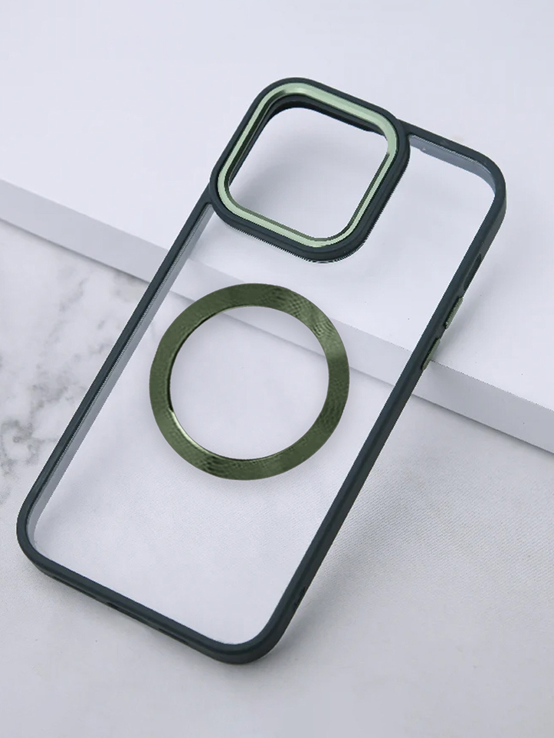 

Karwan Magsafe iPhone 11 Phone Back Cover, Green