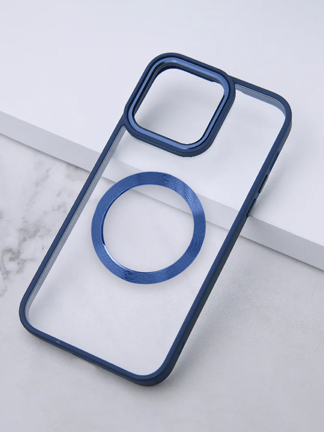 

Karwan Magsafe iPhone 13 Pro Phone Back Cover, Blue