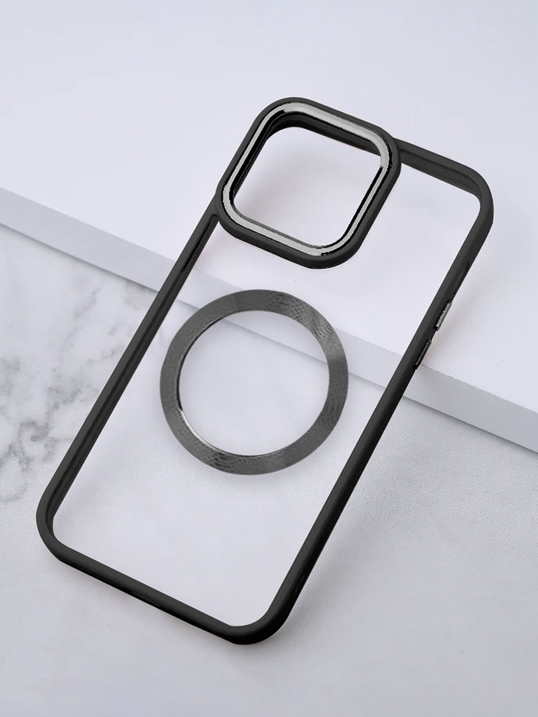

Karwan Magsafe iPhone 14 Pro Max Phone Back Cover, Black