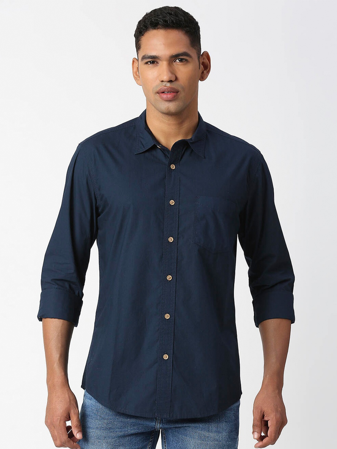 

Pepe Jeans Relaxed Cotton Casual Shirt, Blue