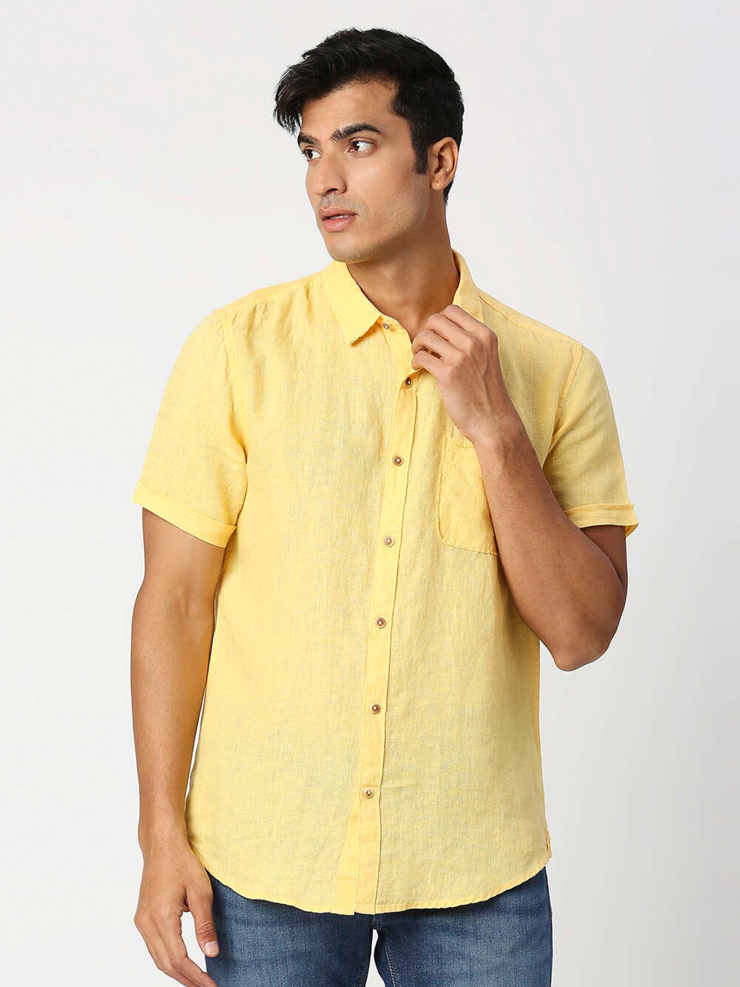 

Pepe Jeans Relaxed Casual Cotton Shirt, Yellow