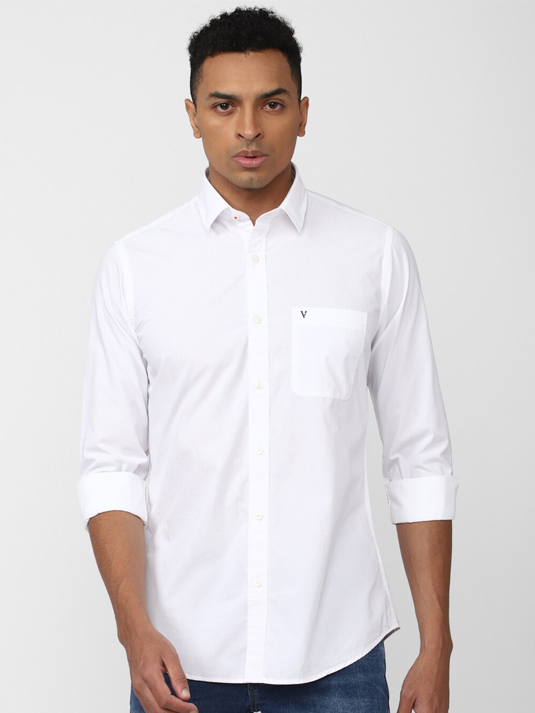 

Van Heusen Sport Slim Fit Casual Cotton Shirt, White