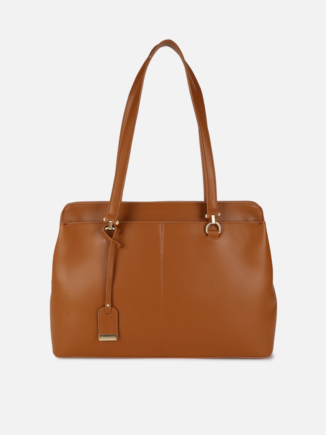 

Van Heusen Woman PU Structured Shoulder Bag, Brown