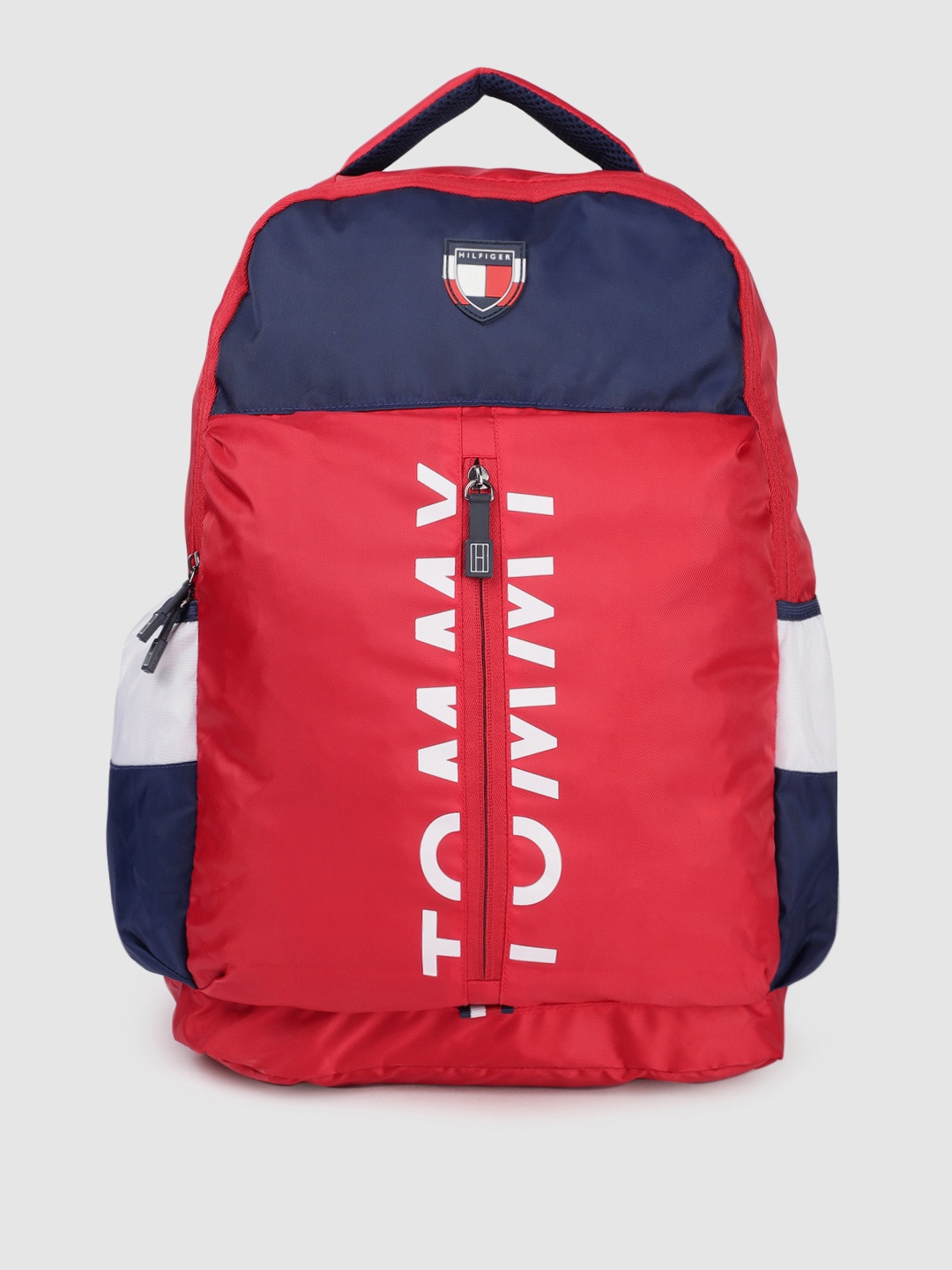 

Tommy Hilfiger Unisex Brand Logo Backpack, Red
