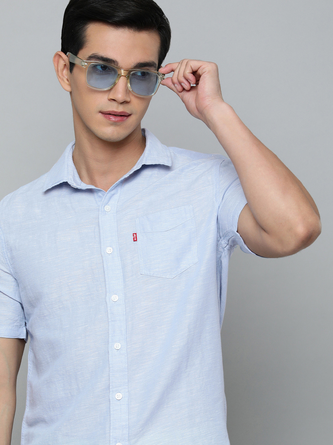 

Levis Slim Fit Casual Shirt, Blue