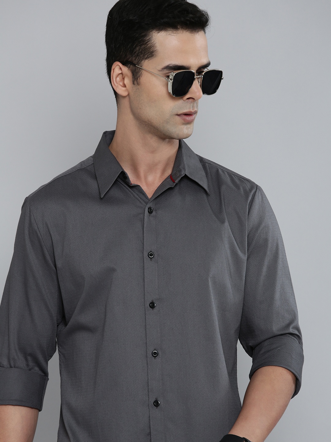 

Levis Solid Casual Shirt, Grey