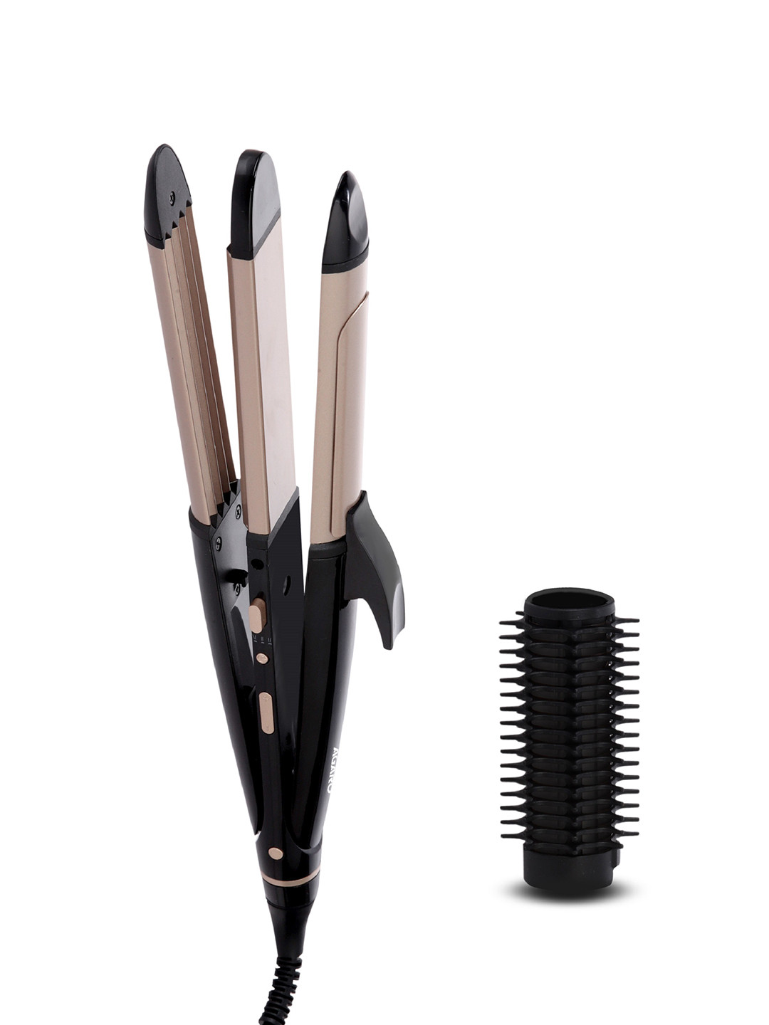 

Agaro HS1107 4-in1 Hair Styler - Black & Rose Gold-Toned