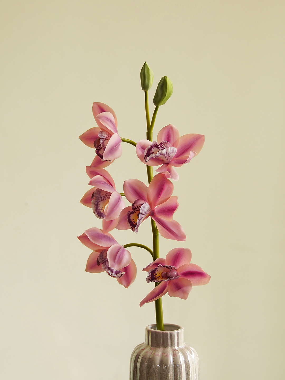 

Pure Home and Living Pink Boat Orchid Artificial Flowers