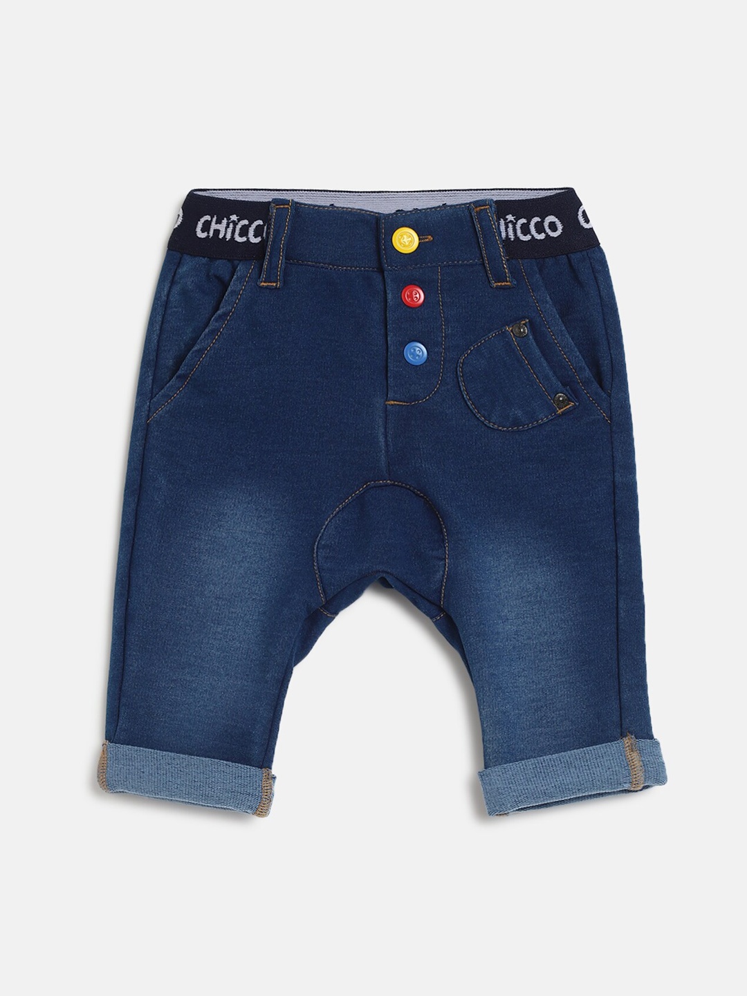 

Chicco Boys Light Fade Stretchable Jeans, Blue