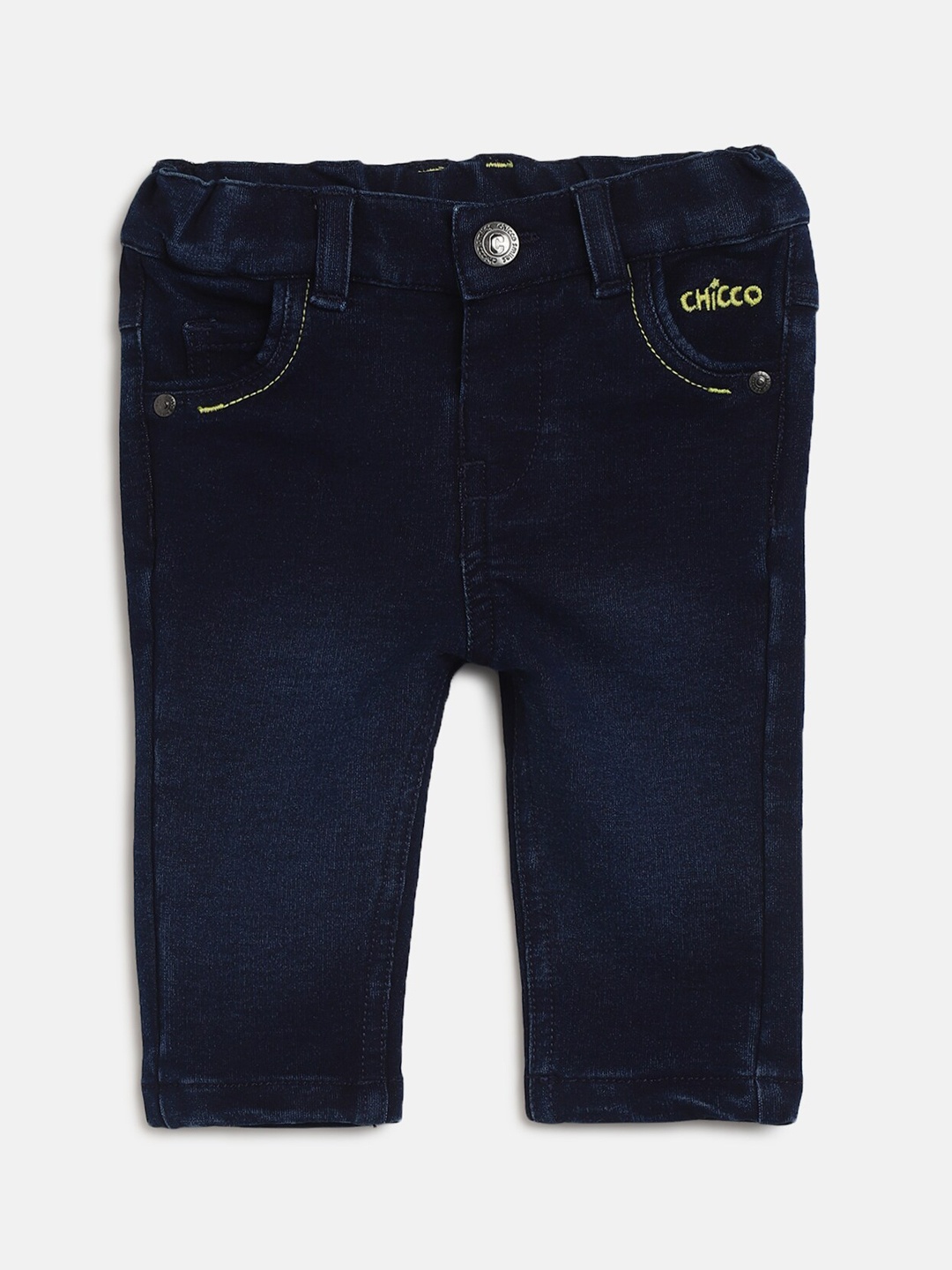 

Chicco Boys Jean Stretchable Cotton Jeans, Blue