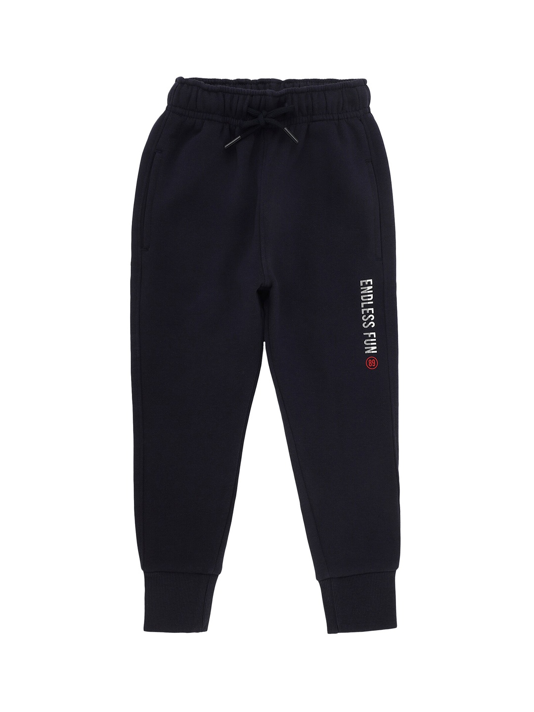 

Cantabil Boys Fleece Joggers, Navy blue