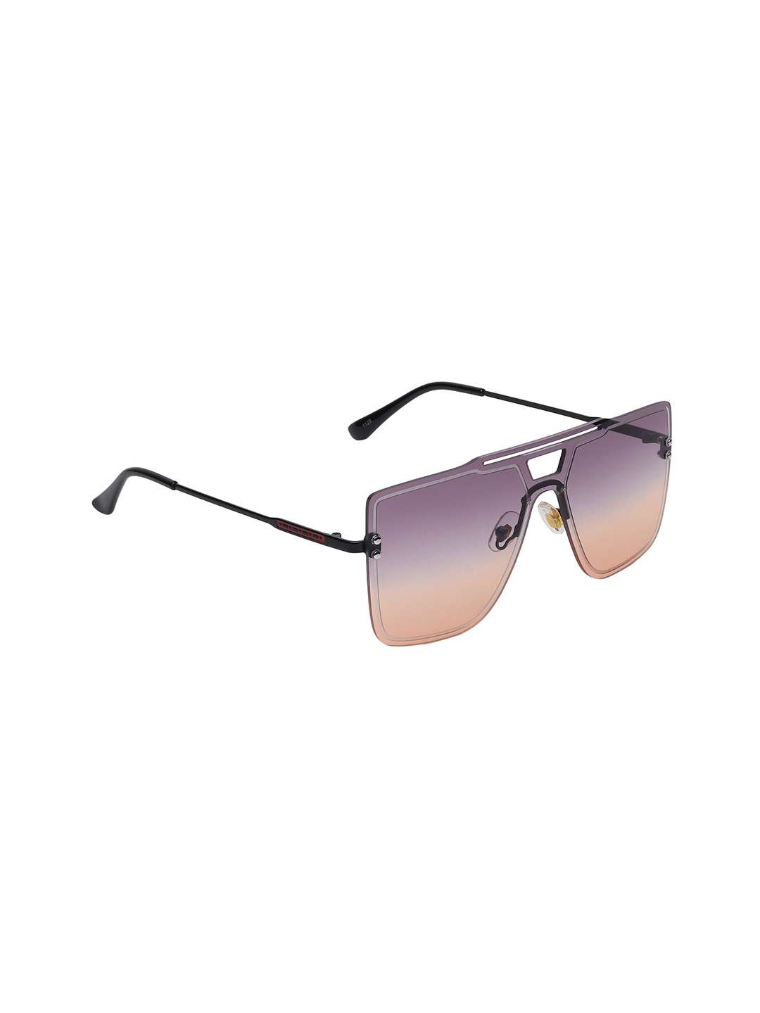 

Swiss Design Square Sunglasses with UV Protected Lens, Grey