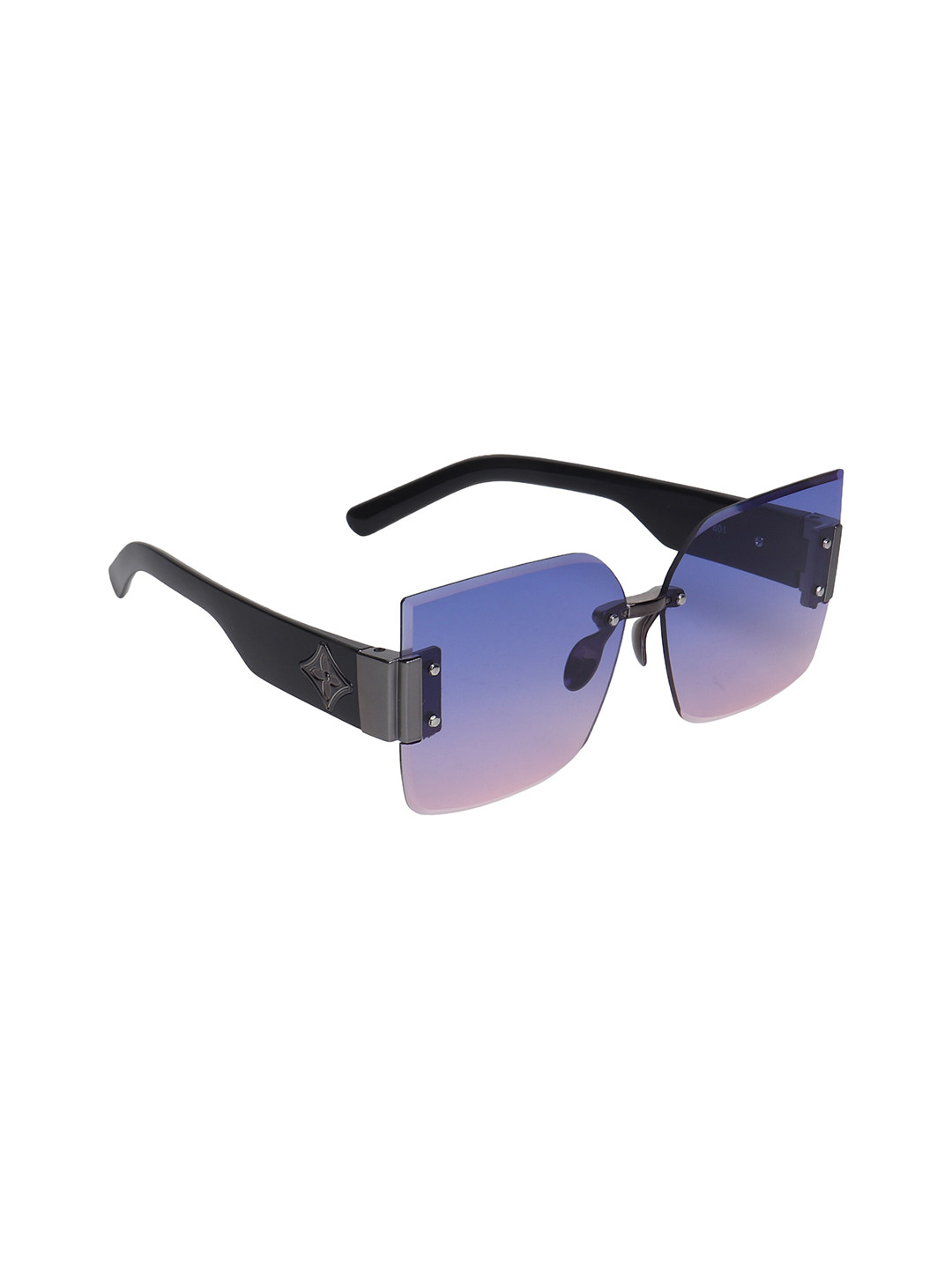 

Swiss Design Lens & Butterfly Sunglasses with UV Protected Lens SDSG-610-01, Blue