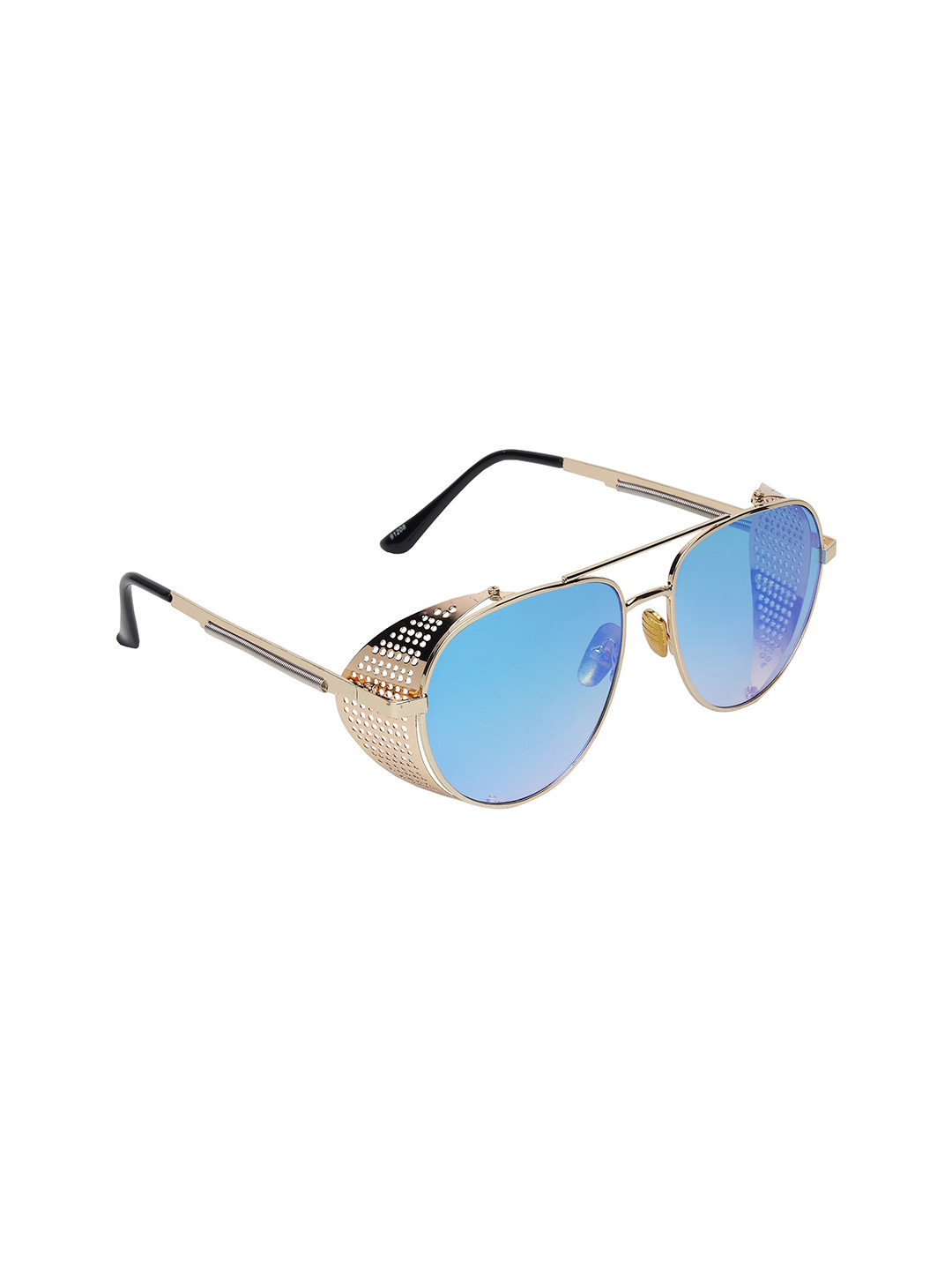 

Swiss Design Oval Sunglasses with UV Protected Lens SDSG-91208-05, Blue