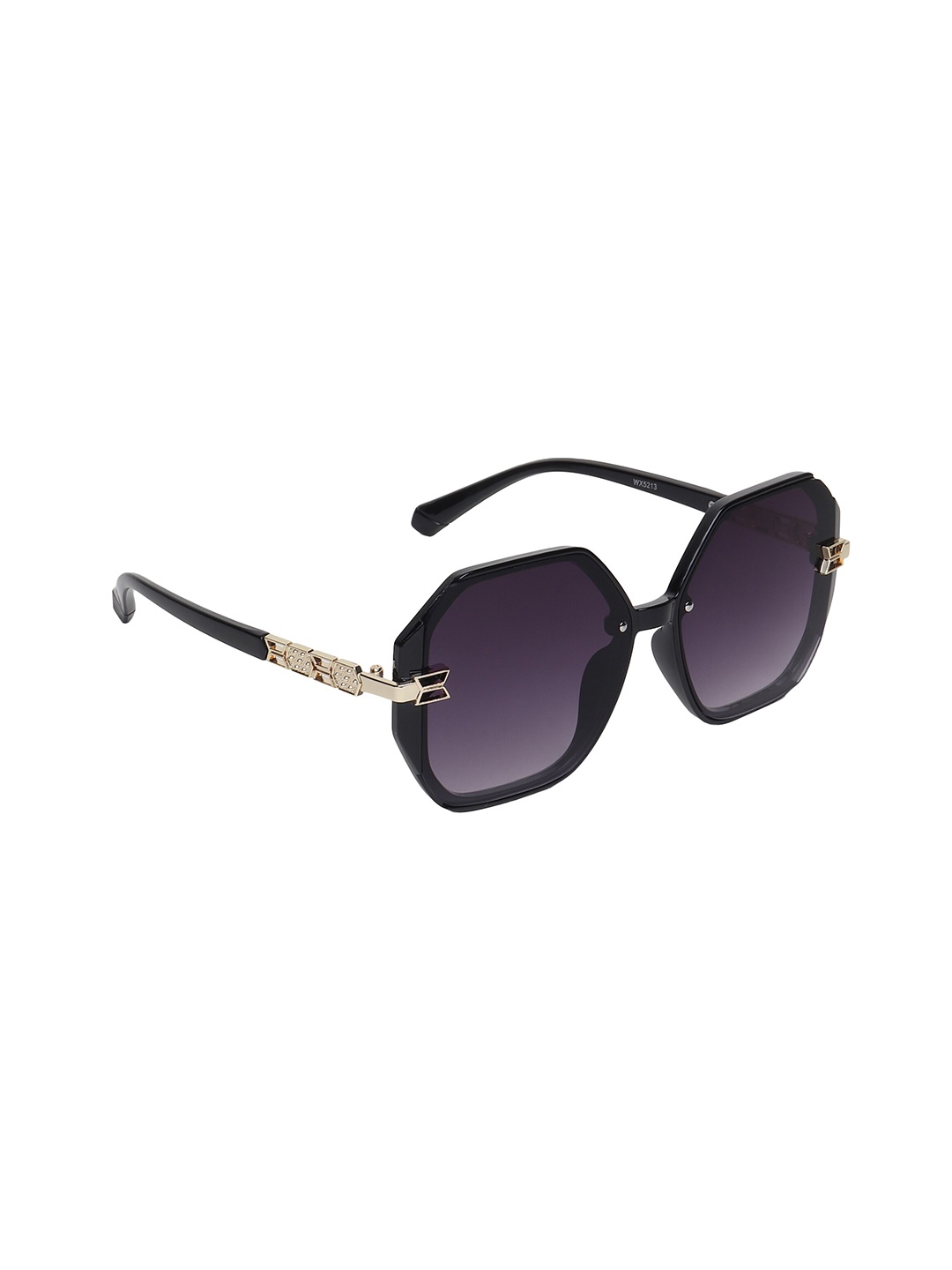

Swiss Design Oversized Sunglasses With UV Protected Lens SDSG-5214-01, Black