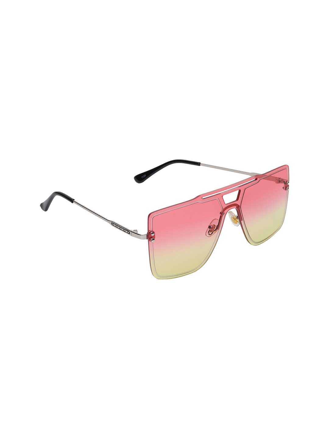 

Swiss Design Lens & Square Sunglasses With UV Protected Lens, Pink