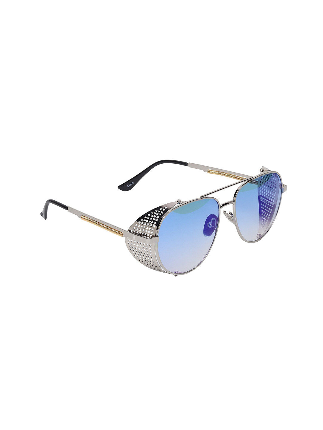 

Swiss Design Aviator Sunglasses With UV Protected Lens SDSG-91208-11, Blue