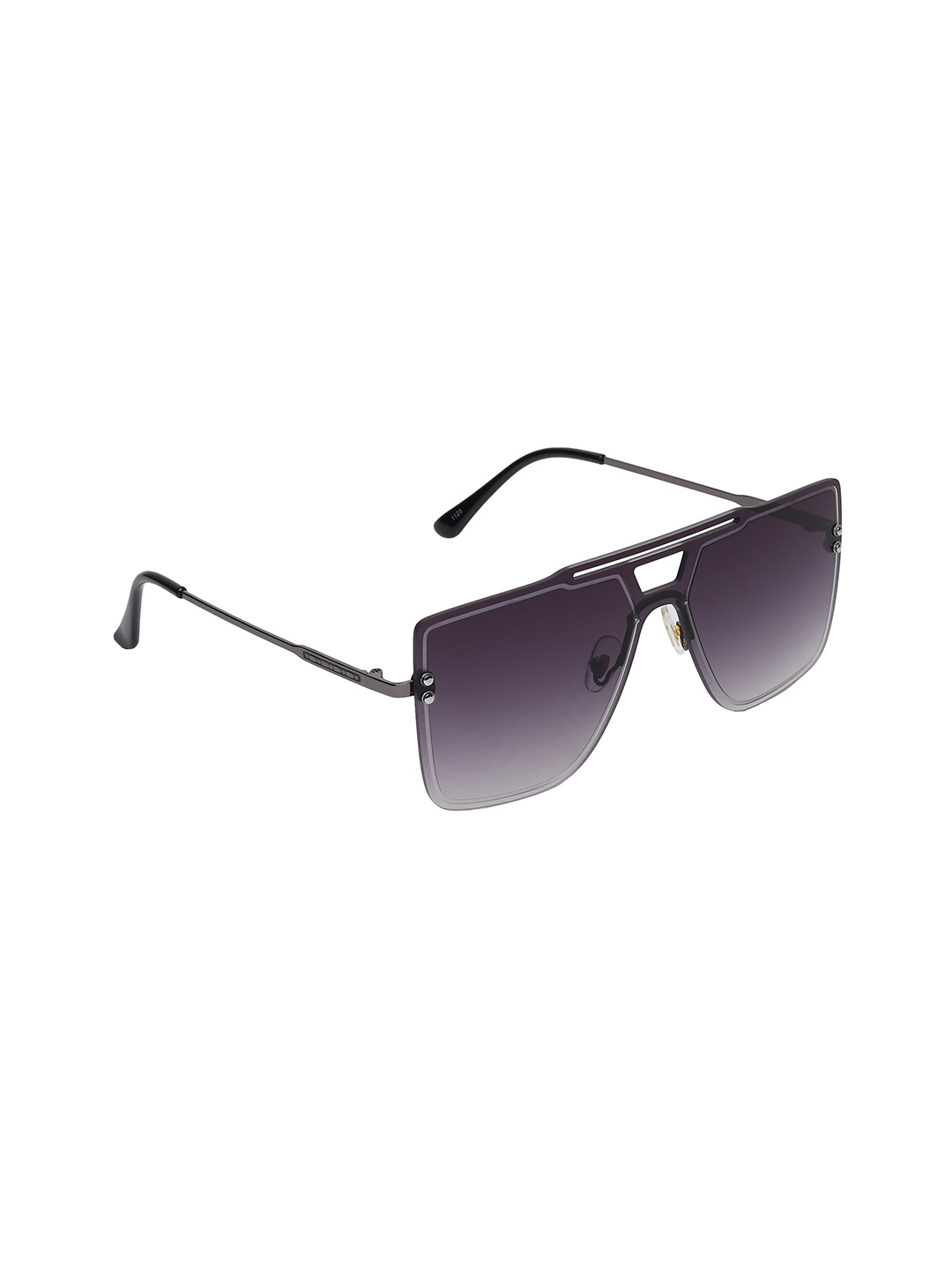 

Swiss Design Shield Sunglasses With UV Protected Lens SDSG-1125-01, Black