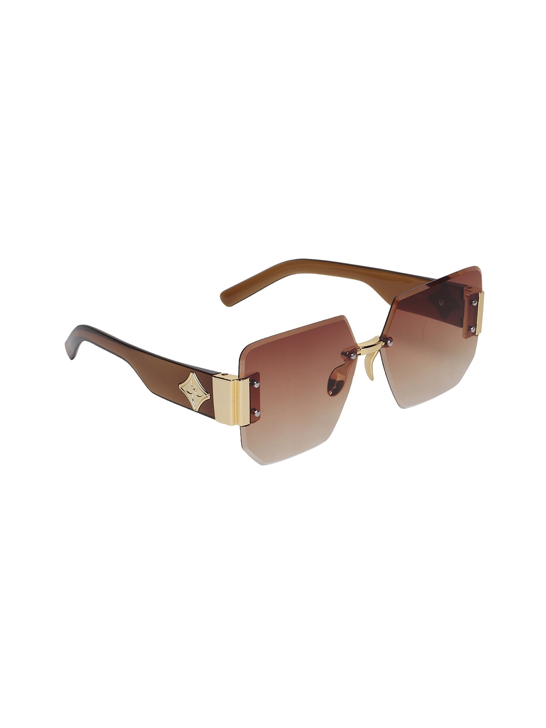 

Swiss Design Oversized Sunglasses With UV Protected Lens SDSG-619-03, Brown