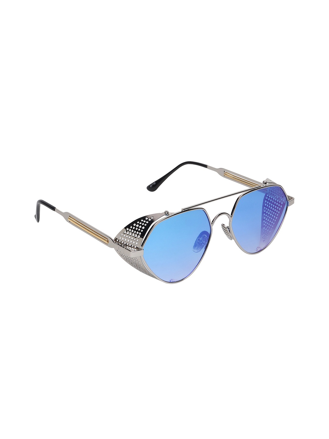 

Swiss Design Lens & Oval Sunglasses with UV Protected Lens SDSG-91210-06, Blue