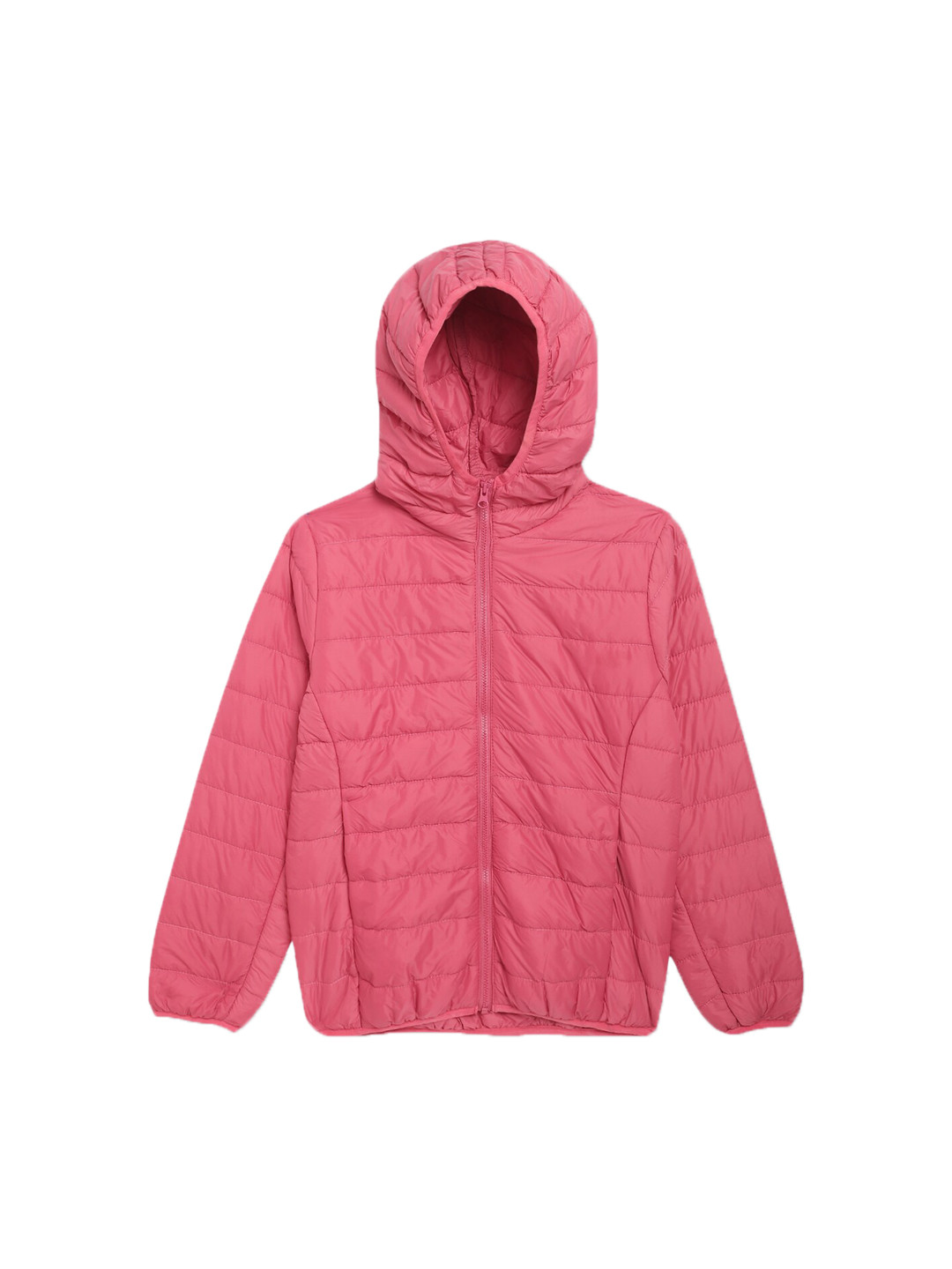 

Cantabil Girls Lightweight Hooded Puffer Jacket, Pink