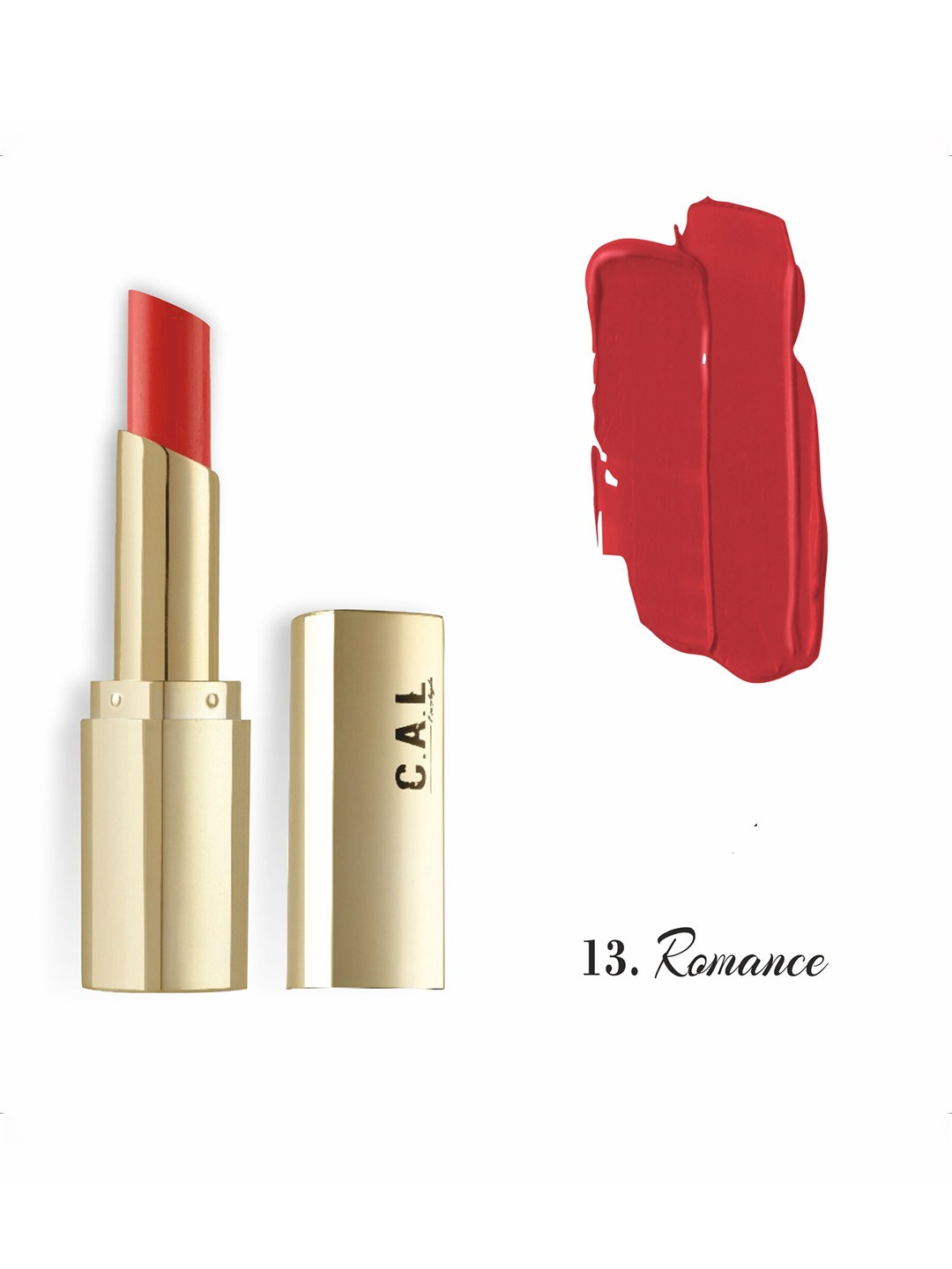 

CAL Losangeles Intense Matte Bullet Lipstick 3.5 ml - Romance 13, Red