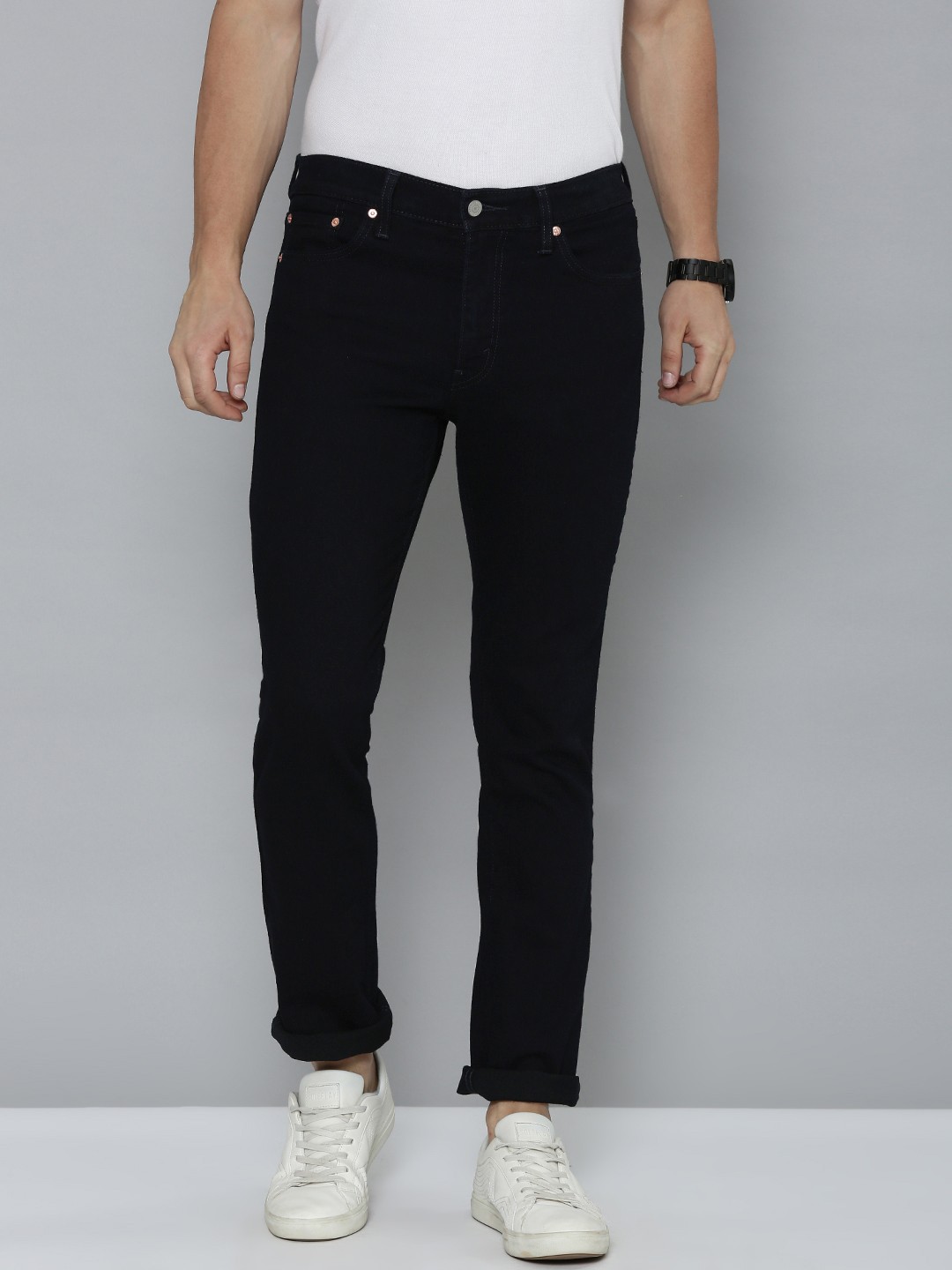 

Levis Men 511 Slim Fit Low-Rise Stretchable Jeans, Black