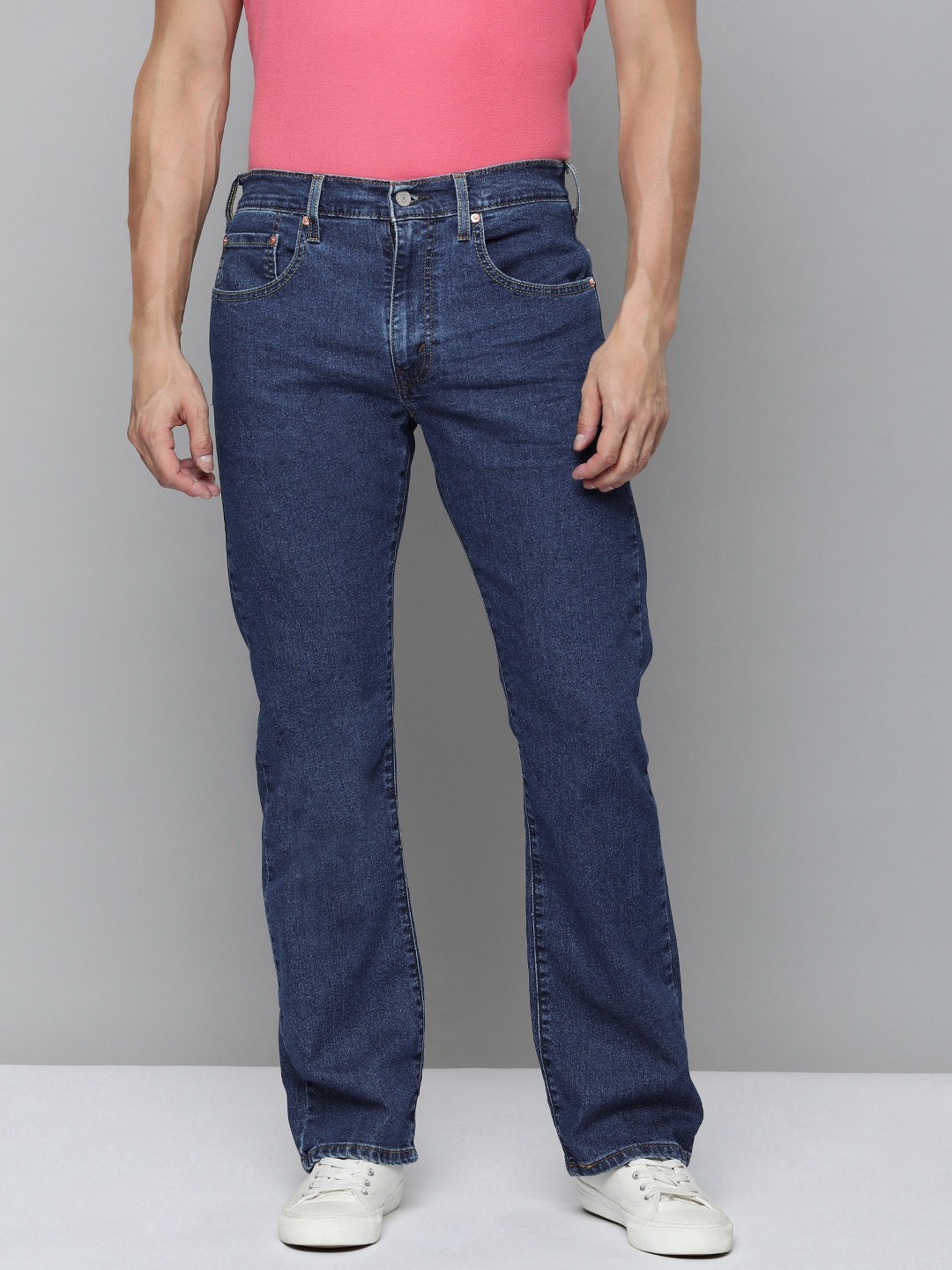 

Levis Men 517 Bootcut Stretchable Jeans, Blue