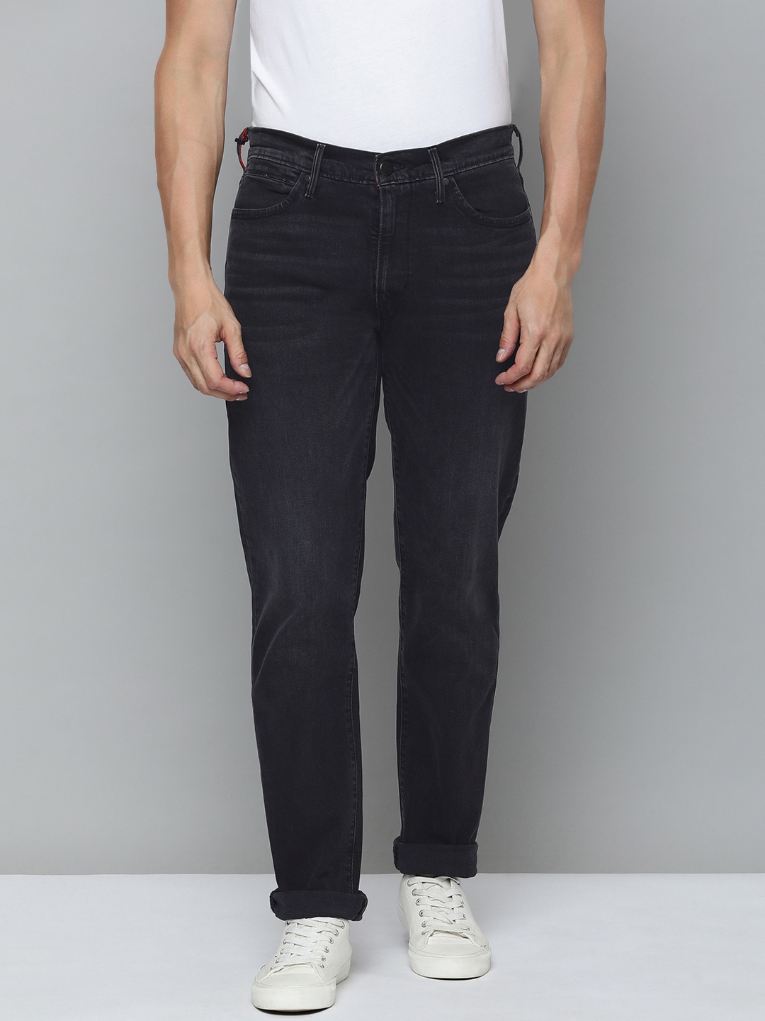 

Levis Men Low-Rise Light Fade 511 Slim Fit Stretchable Jeans, Grey