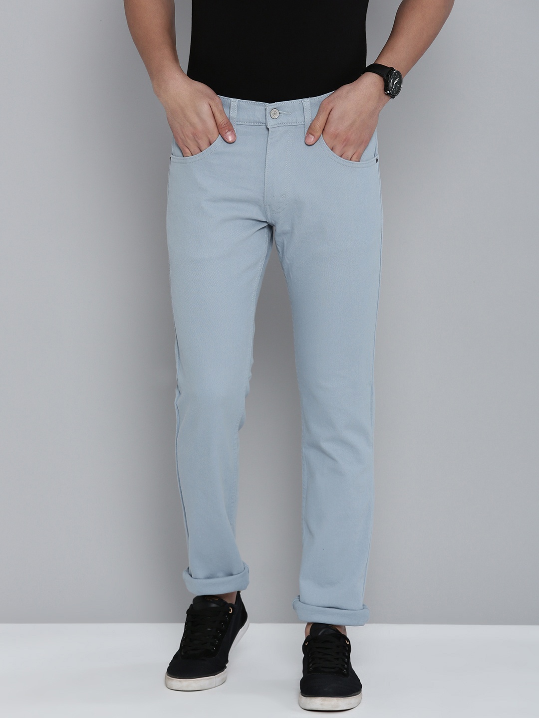 

Levis Men 65504 Skinny Fit Mid-Rise Stretchable Jeans, Blue