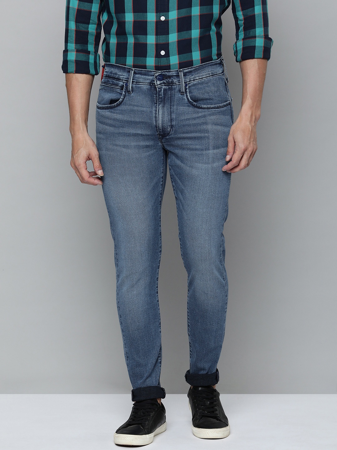 

Levis Men Skinny Fit Light Fade Stretchable Jeans, Blue