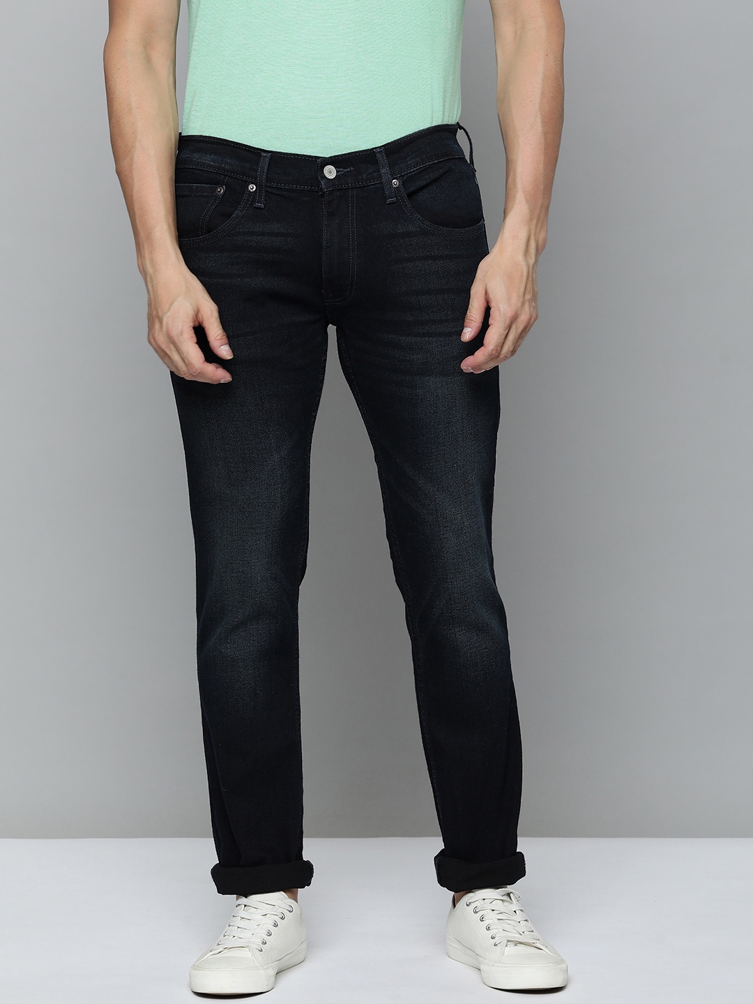 

Levis Men Skinny Fit Light Fade Stretchable Jeans, Blue