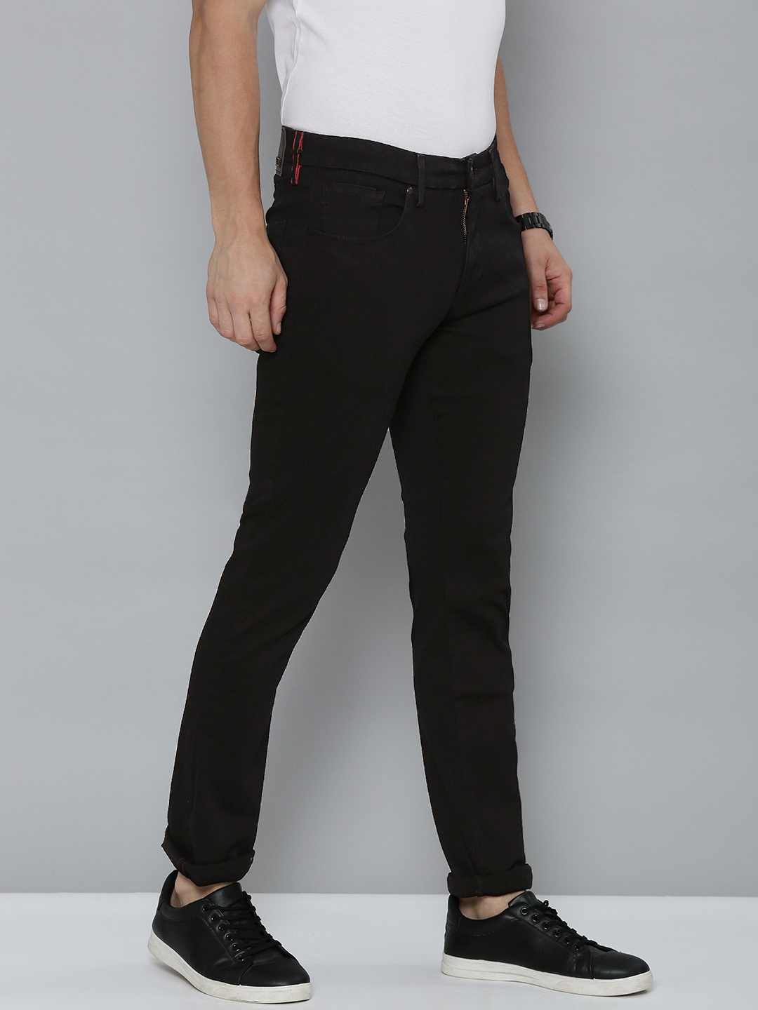 

Levis Men 65504 Skinny Fit Stretchable Jeans, Black