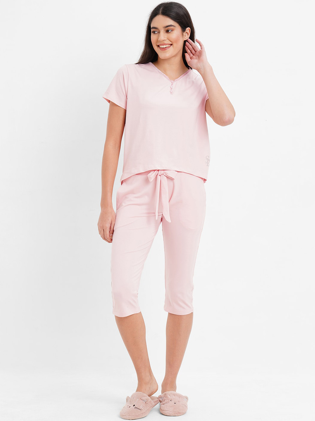 

Sweet Dreams Night Suit, Pink