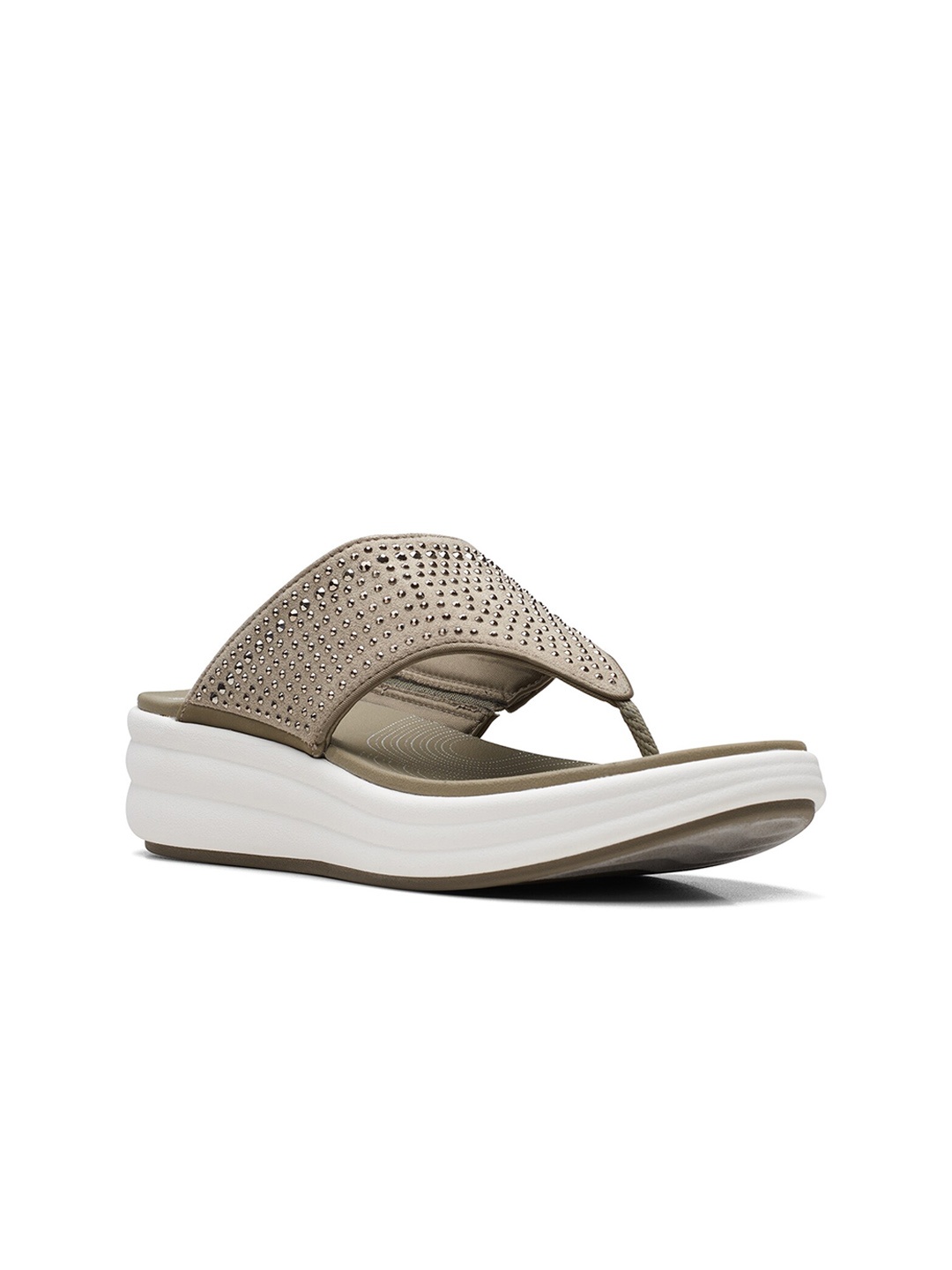 

Clarks Work Comfort Wedges, Olive