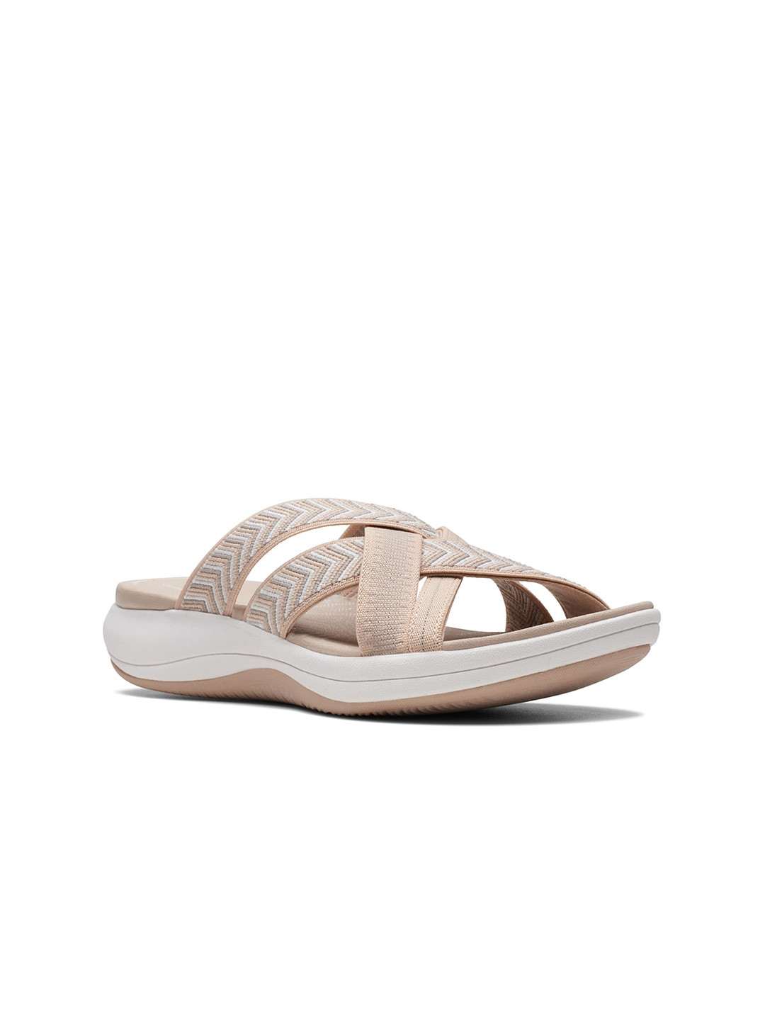 

Clarks Printed Comfort Wedges, Brown