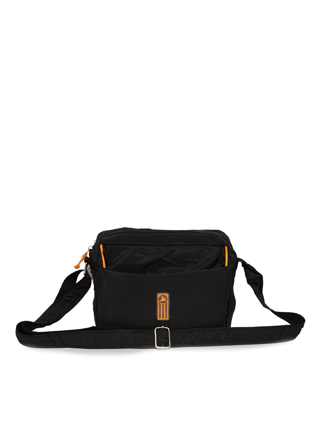 

NFI essentials Solid Messenger Bag, Black