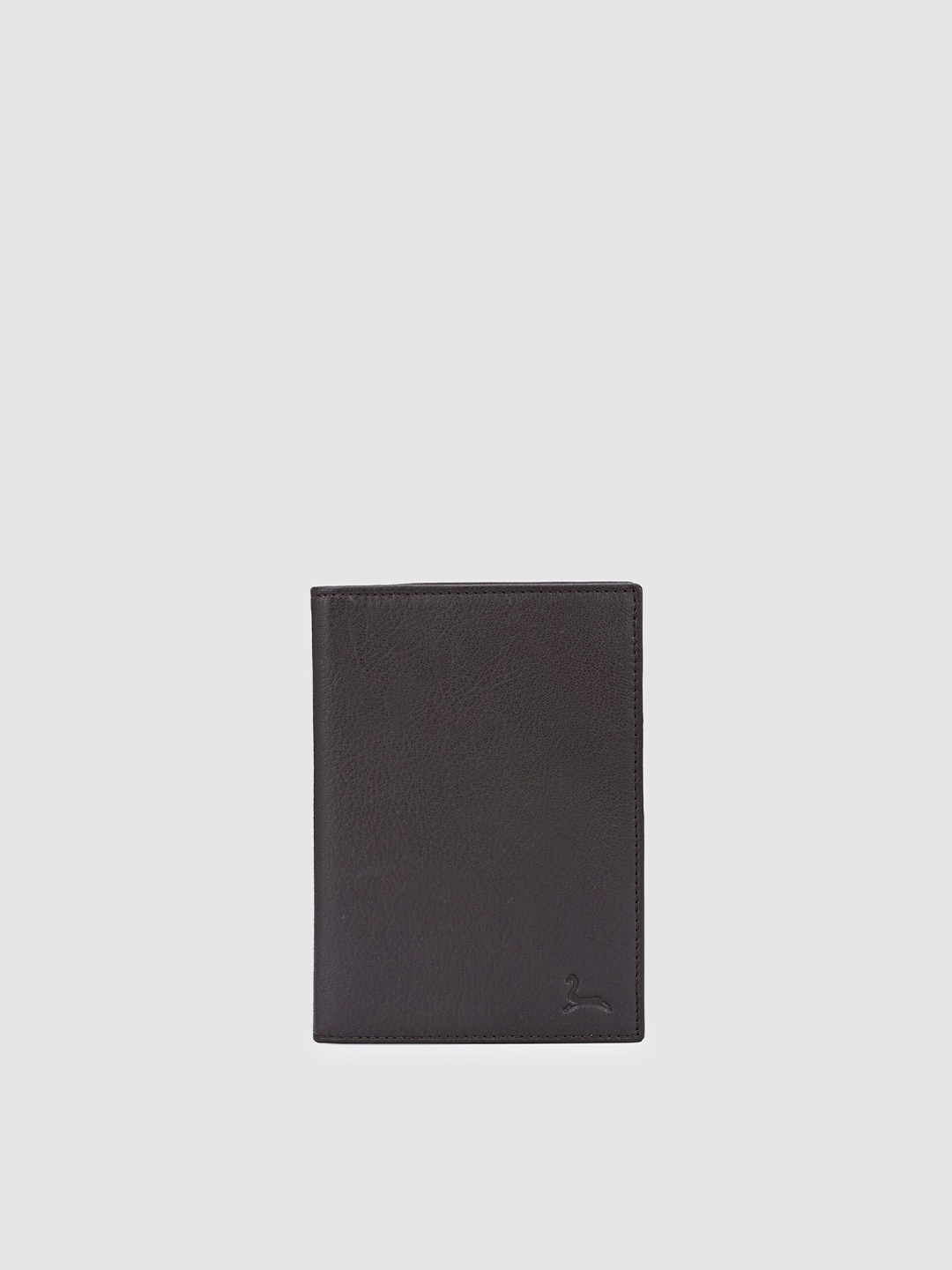 

Pacific Gold Men Leather Passport Holder, Brown