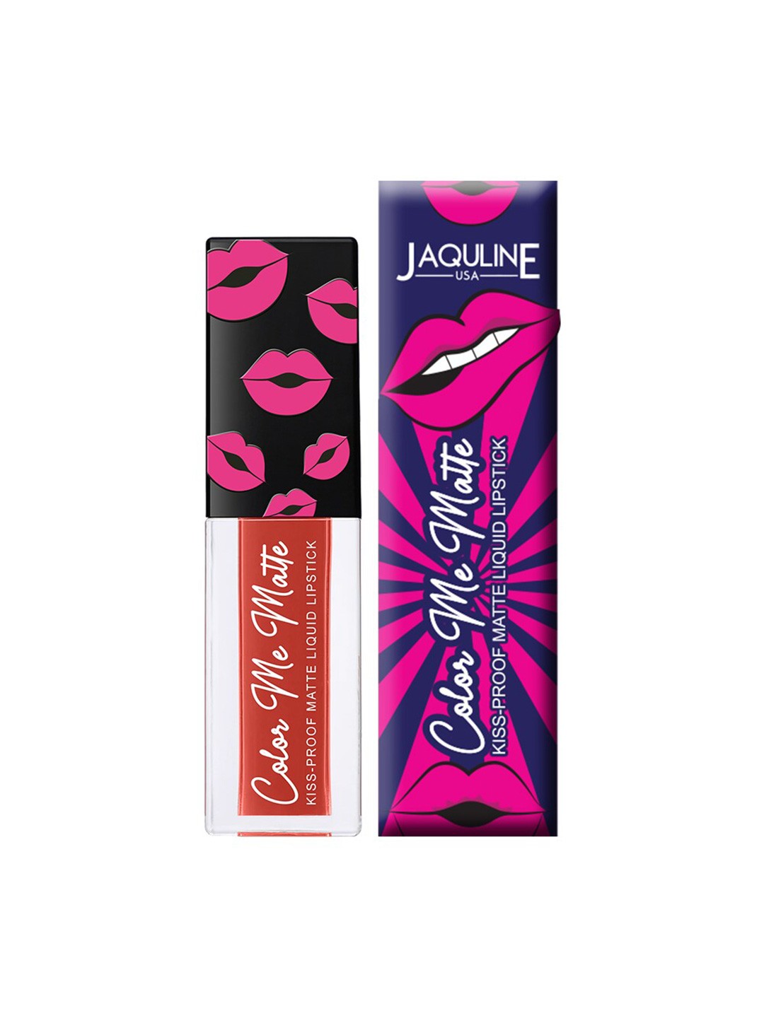

Jaquline USA Color Me Matte Long Lasting Liquid Lipstick 5 ml - Spice Orange
