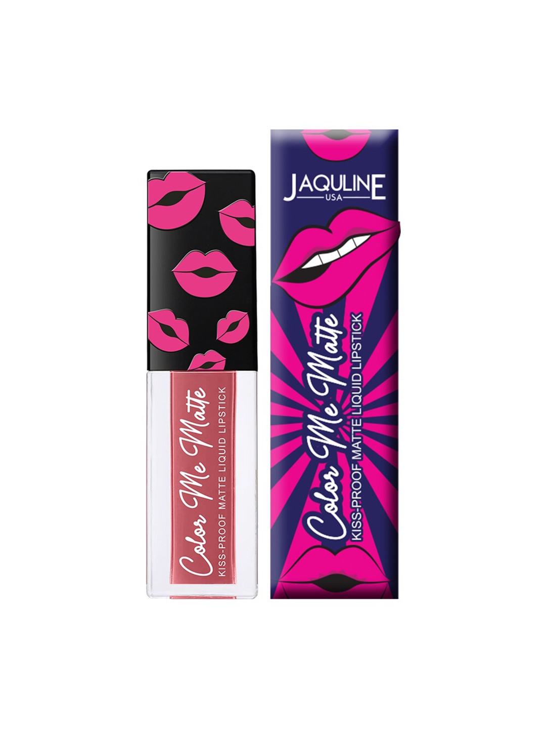 

Jaquline USA Color Me Matte Long Lasting Liquid Lipstick 5 ml - Coffee Brown