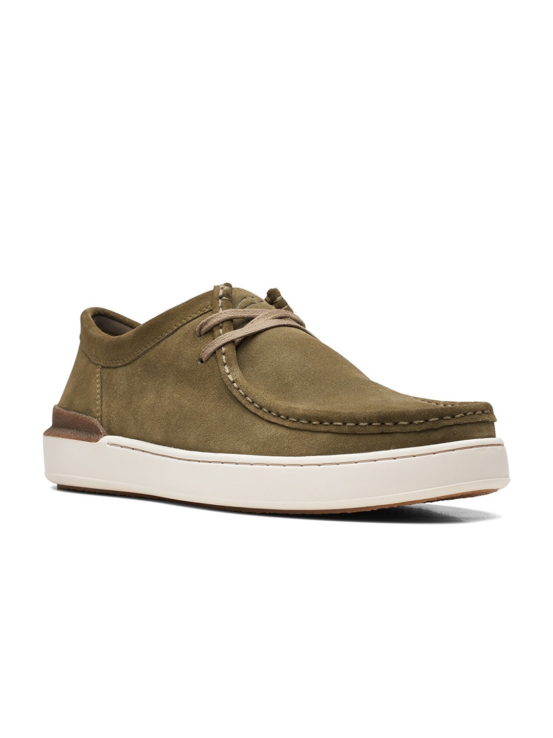 

Clarks Men Suede Comfort Insole Sneakers, Olive